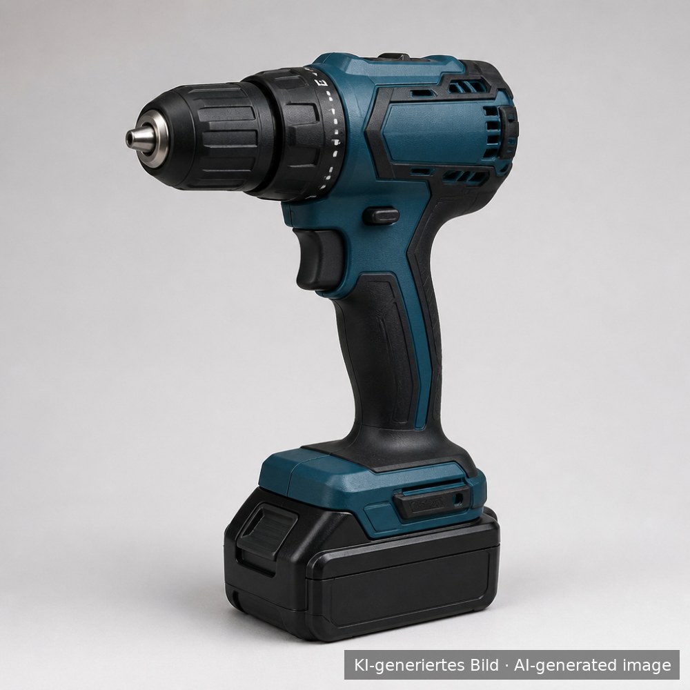 DEMO · Cordless drill 18 V in a case