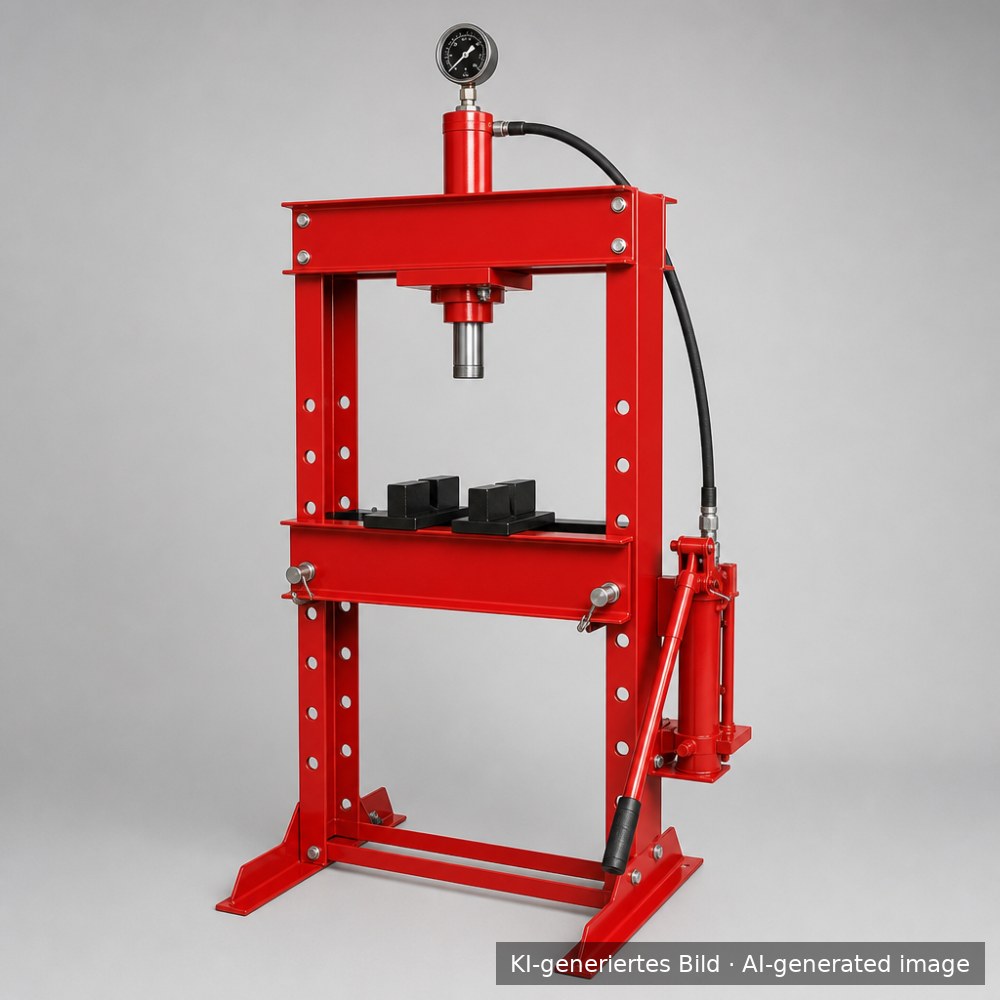 DEMO · Hydraulic workshop press