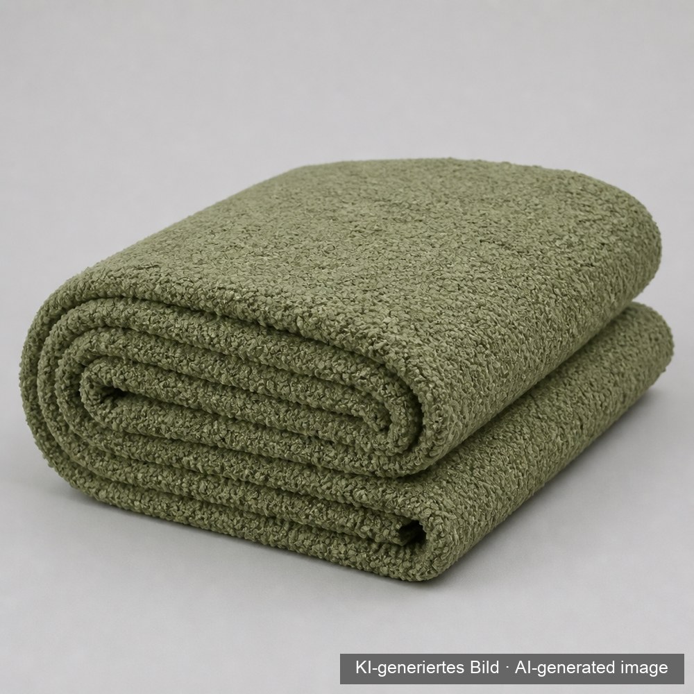 DEMO · Möbelstoff Bouclé Wollmix