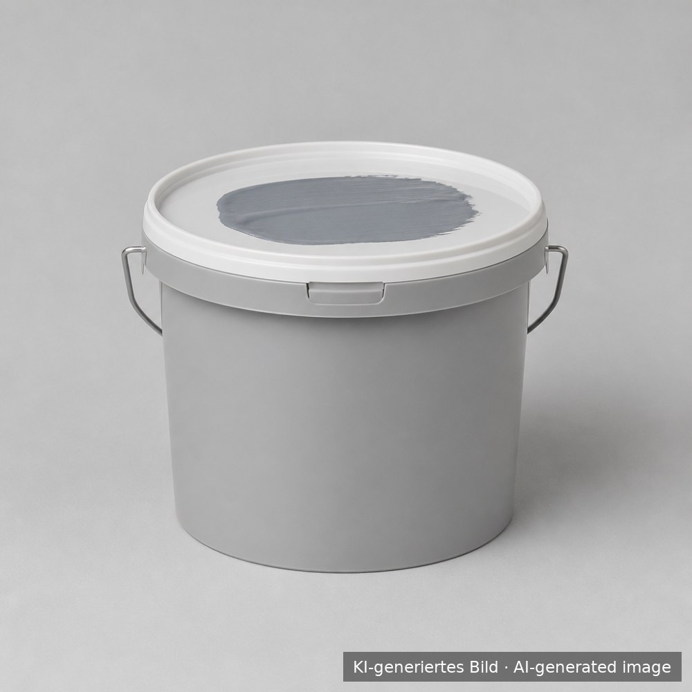 DEMO · Fassadenfarbe Silikonharz Steingrau, 5 l