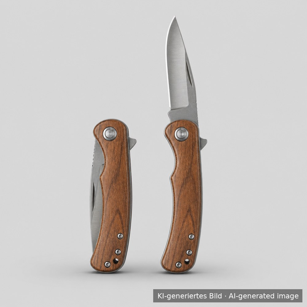 DEMO · Klappmesser mit Feststellklinge, 8 cm
