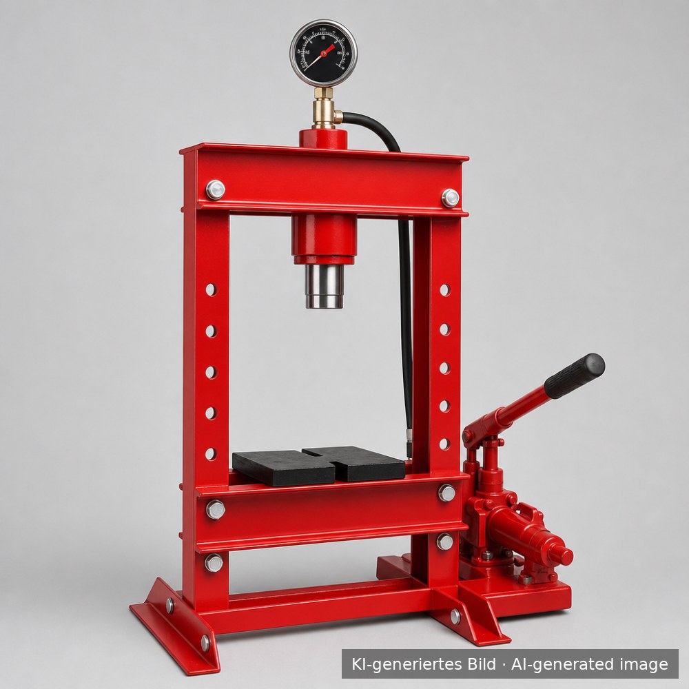 DEMO · Hydraulic workshop press