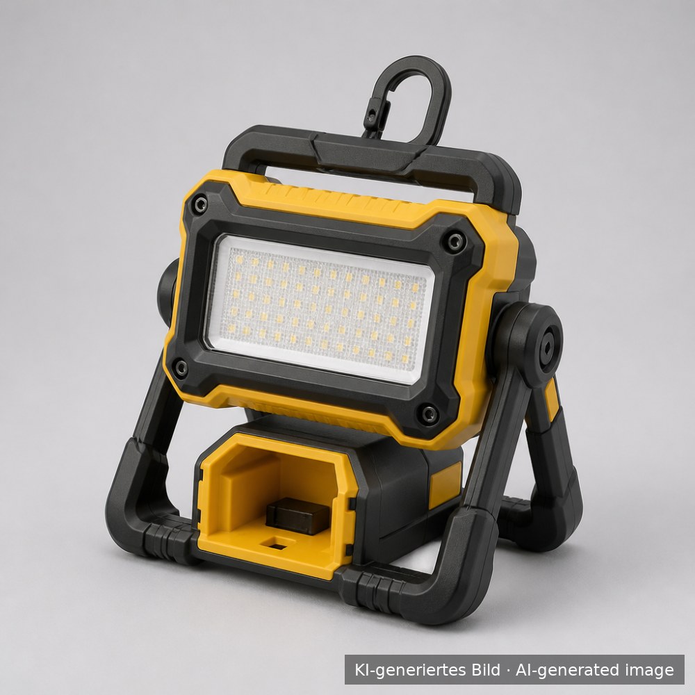 DEMO · Cordless LED site floodlight, 30 W