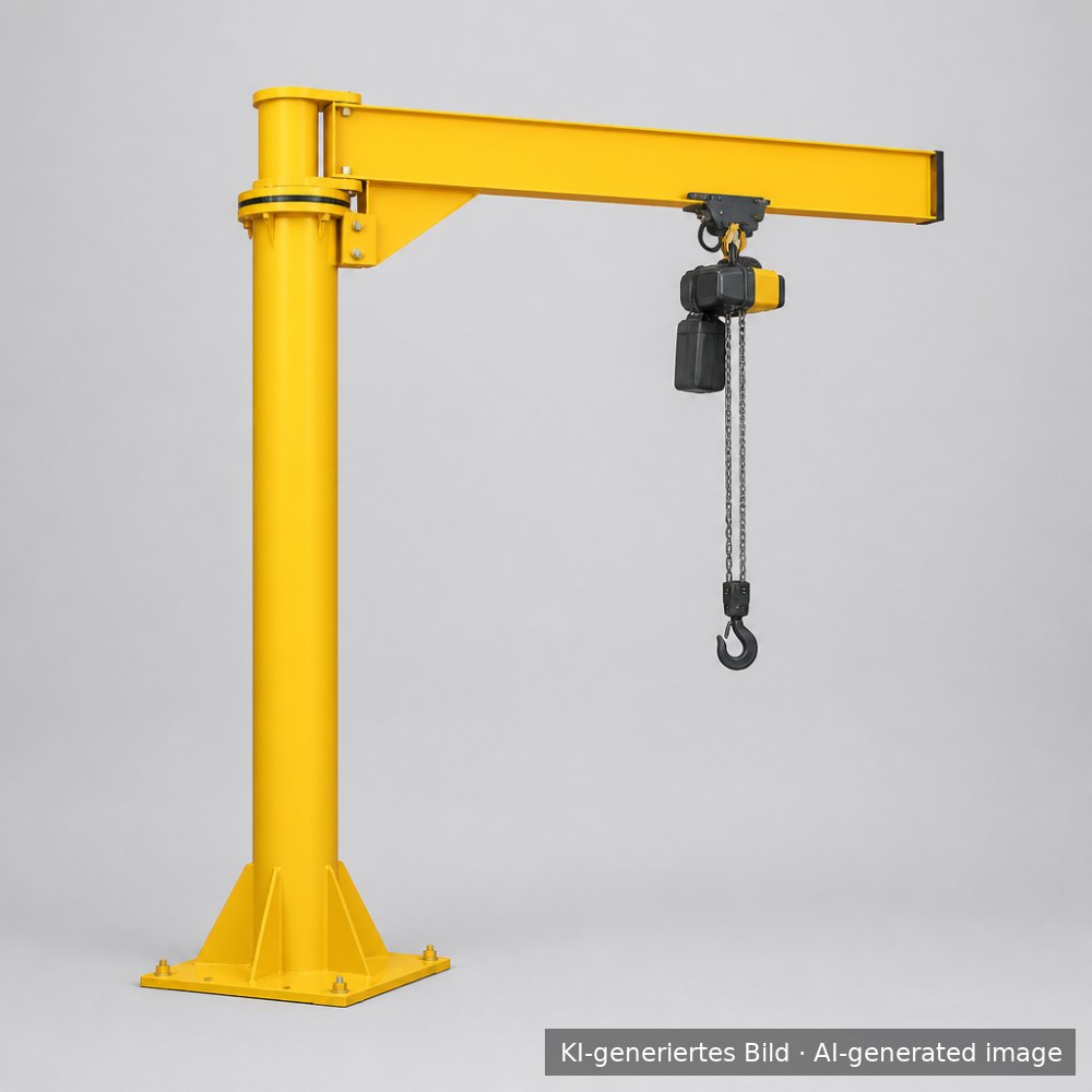 DEMO · Slewing crane 2 t, 4 m reach